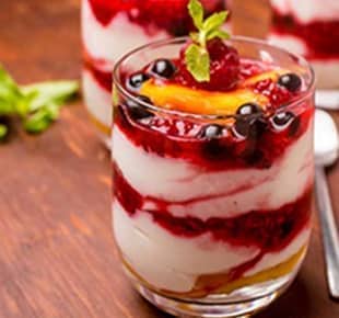Mixed Fruit Jam Yogurt